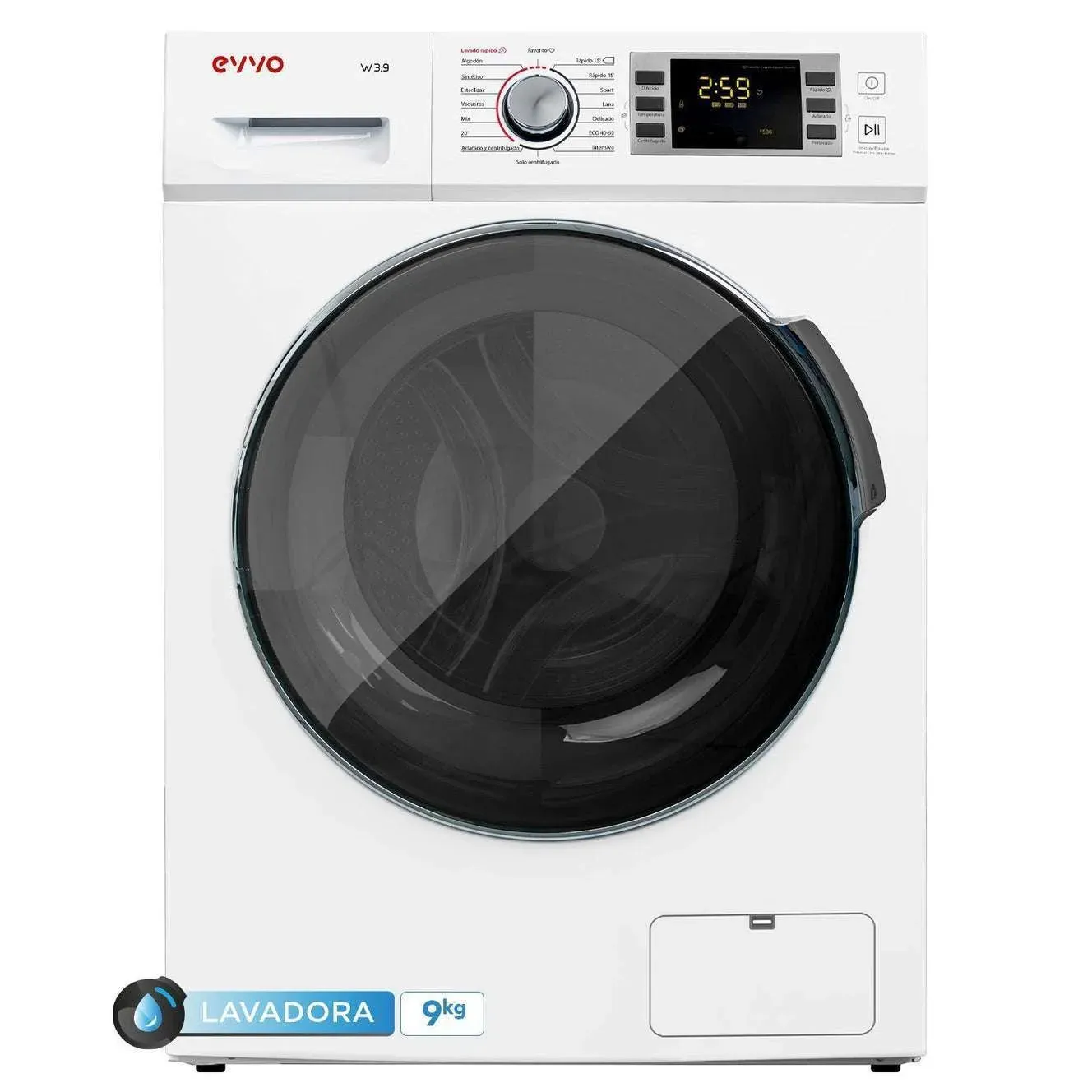 Lavadora EVVO W3.10e 10Kg Clase B Blanco