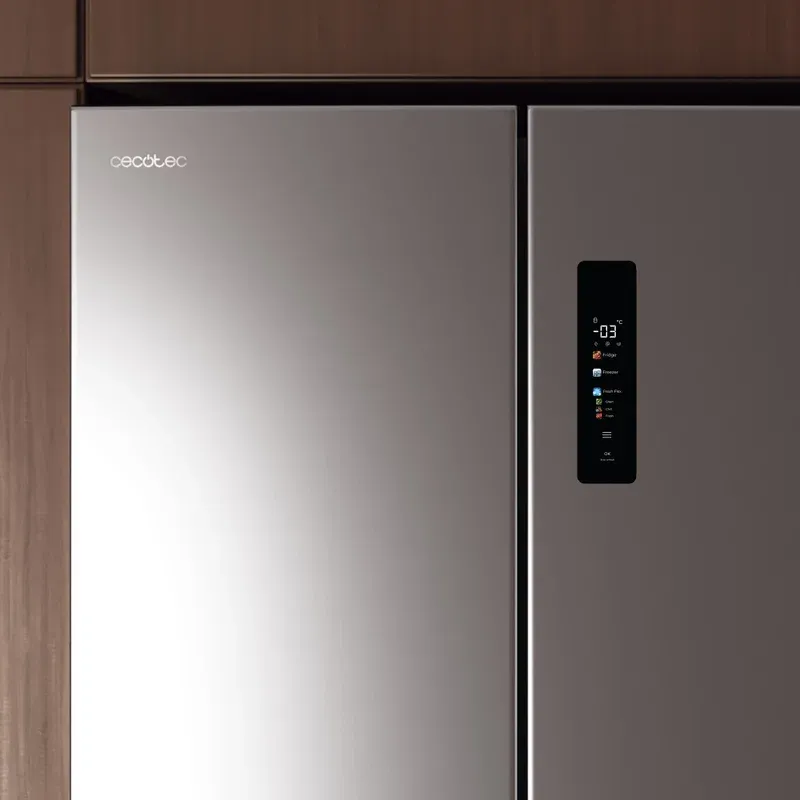 Frigorífico 4 Puertas Cecotec Bolero CoolMarket 4D 503 177.5cm 503L Clase E Inox - Imagen 4