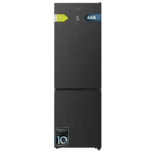 Frigorífico Cecotec Bolero CoolMarket Combi 456 Dark 201cm 456L Clase C Gris Oscuro