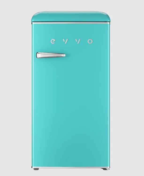 Frigorífico Mini Evvo F25G Retro 44.7cm 90L Clase F Verde Claro