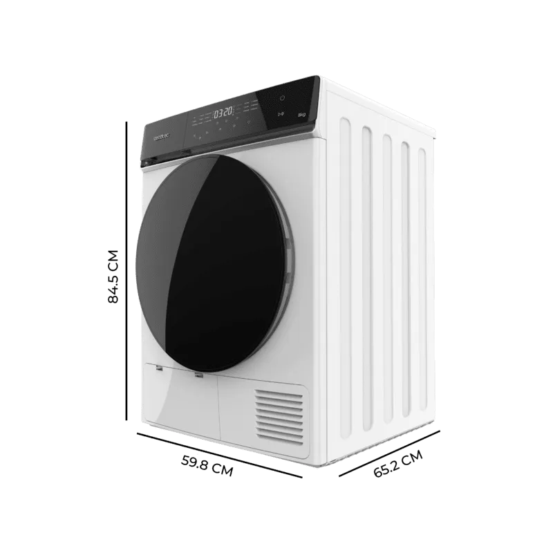 Secadora Cecotec Bolero DressCode Dry 8400 Inverter 8Kg Clase C Blanco - Imagen 2