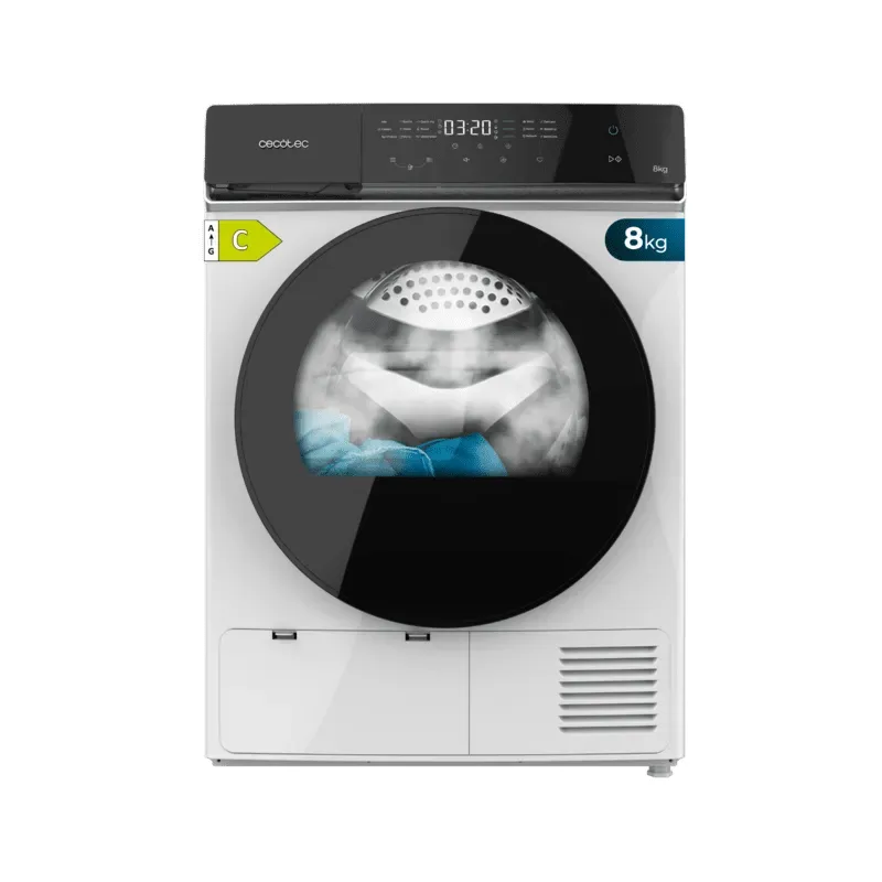 Secadora Cecotec Bolero DressCode Dry 8400 Inverter 8Kg Clase C Blanco