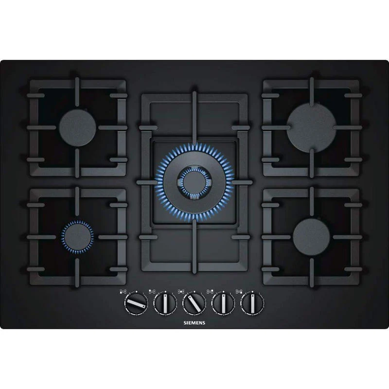 Placa de Gas Siemens EP7A6QB90 iQ500 5 Zonas 75cm Negro