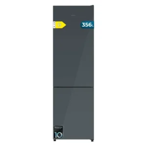 Frigorífico Cecotec Bolero CoolMarket Combi 356i Grey Glass 200cm 356L Clase D Gris Oscuro