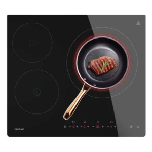 Placa Vitroceramica Cecotec Bolero Squad V 3001 Max 3 Zonas 52cm Negro
