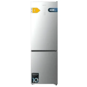 Frigorífico Cecotec Bolero CoolMarket Combi 456 Inox 201cm 456L Clase E Inox