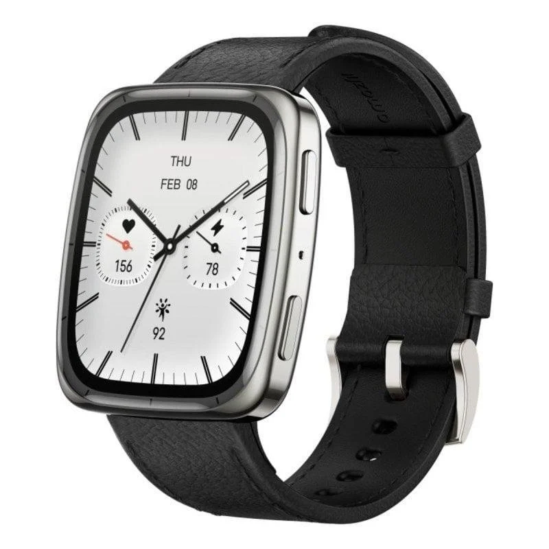 Smartwatch Amazfit Active 2 Square Premium NFC Smartwatch 1.75" Plata
