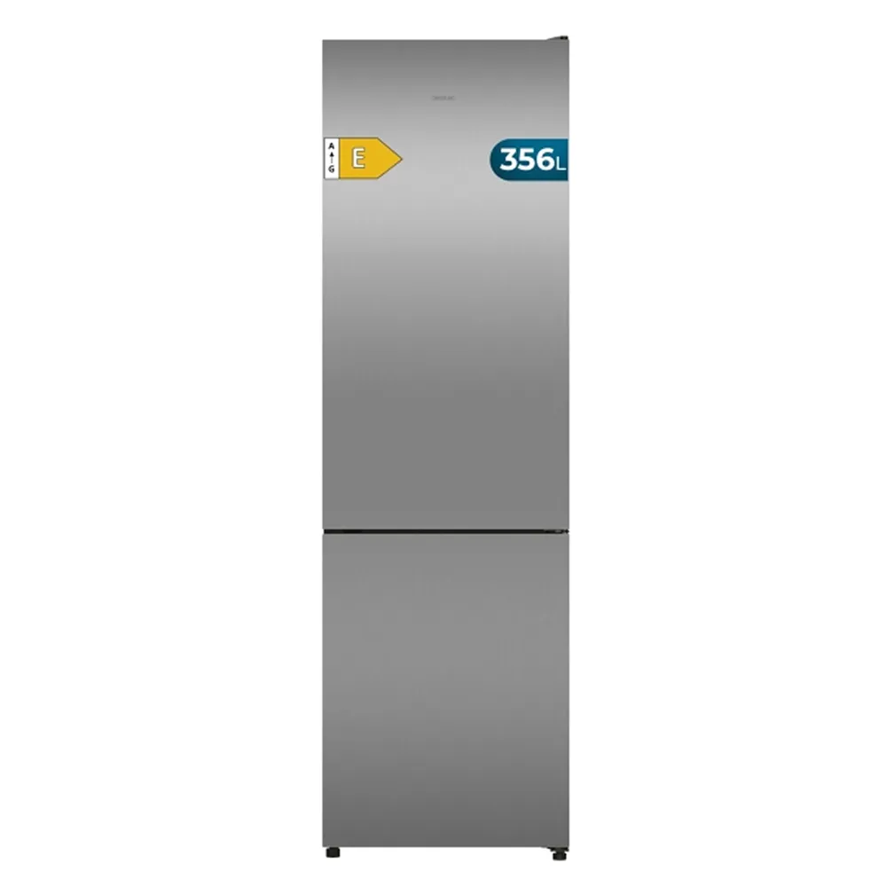 Frigorífico Cecotec Bolero CoolMarket Combi 405 200cm 356L Clase E Inox