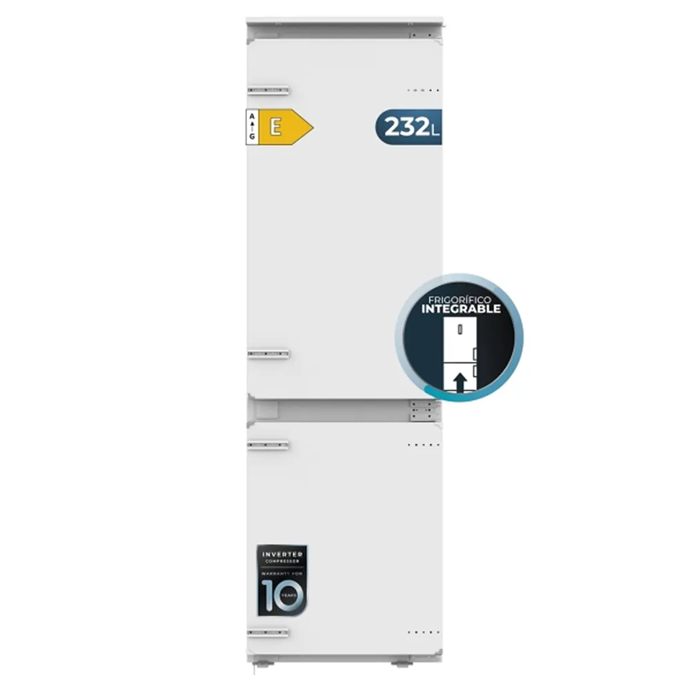 Frigorífico Integrable Cecotec Bolero CoolMarket Combi BI-S MC 232 177cm 232L Clase E