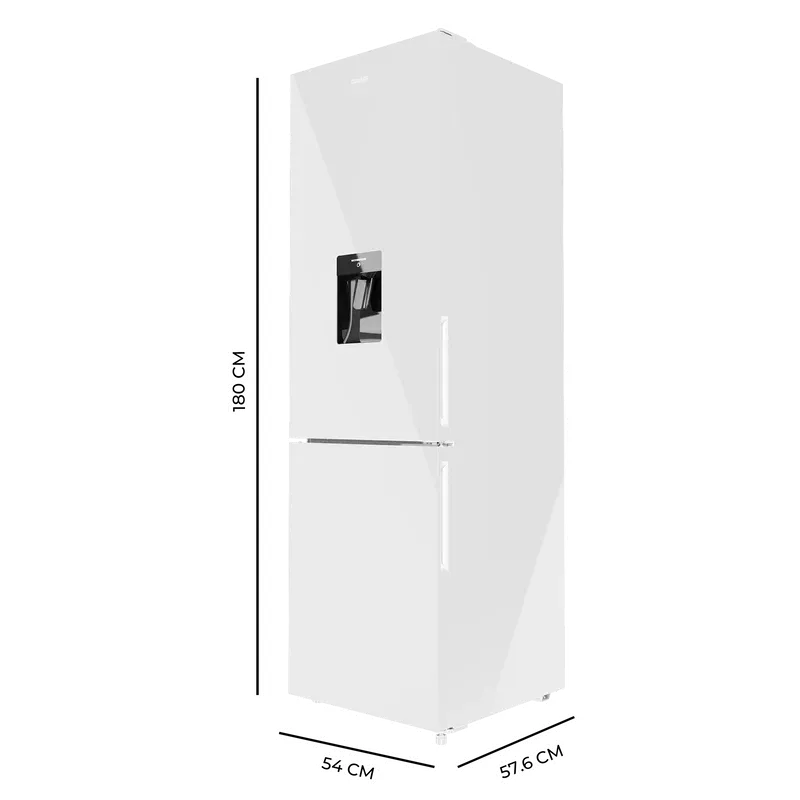 Frigorífico Cecotec Bolero CoolMarket Combi 250 WD Total White Glass 180cm 250L Clase D Blanco - Imagen 3