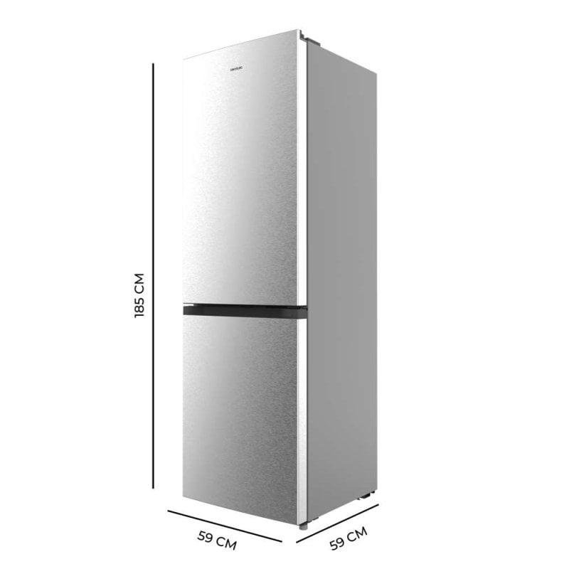 Frigorífico Cecotec Bolero CoolMarket Combi 296 DF Inox 185cm 296L Clase E Inox - Imagen 3