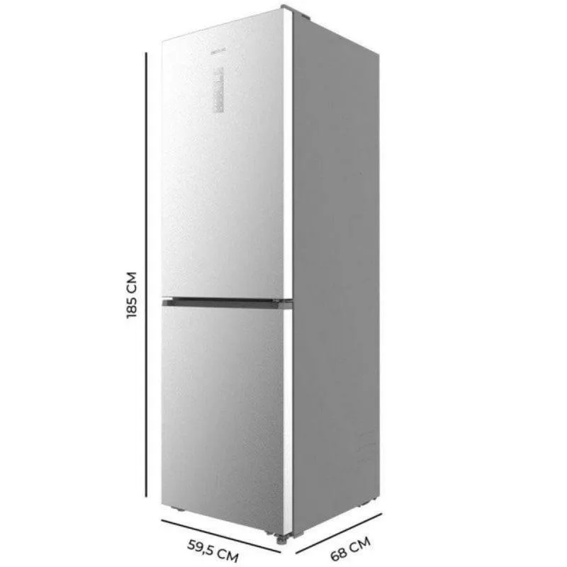 Frigorífico Cecotec Bolero CoolMarket Combi 409 185cm 409L Clase E Inox - Imagen 2