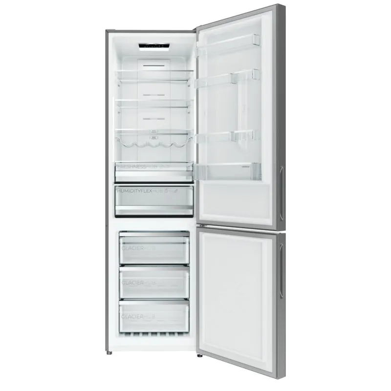 Frigorífico Cecotec Bolero CoolMarket Combi 356i Black Glass 200cm 356L Clase D Negro - Imagen 3