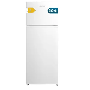 Frigorífico Cecotec Bolero CoolMarket 2D 204 White 143cm 204L Clase E Blanco