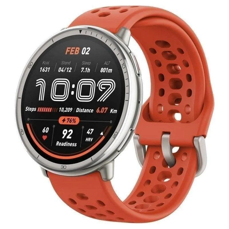 Smartwatch Amazfit Active 2 NFC1.32" 2.000nits Mapas Offline Plata - Imagen 4