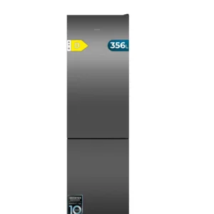 Frigorífico Cecotec Bolero CoolMarket Combi 356i Dark 200cm 356L Clase D Gris Oscuro
