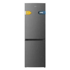 Frigorífico Cecotec Bolero CoolMarket Combi 296 DF Dark 185cm 296L Clase E Inox Gris Oscuro