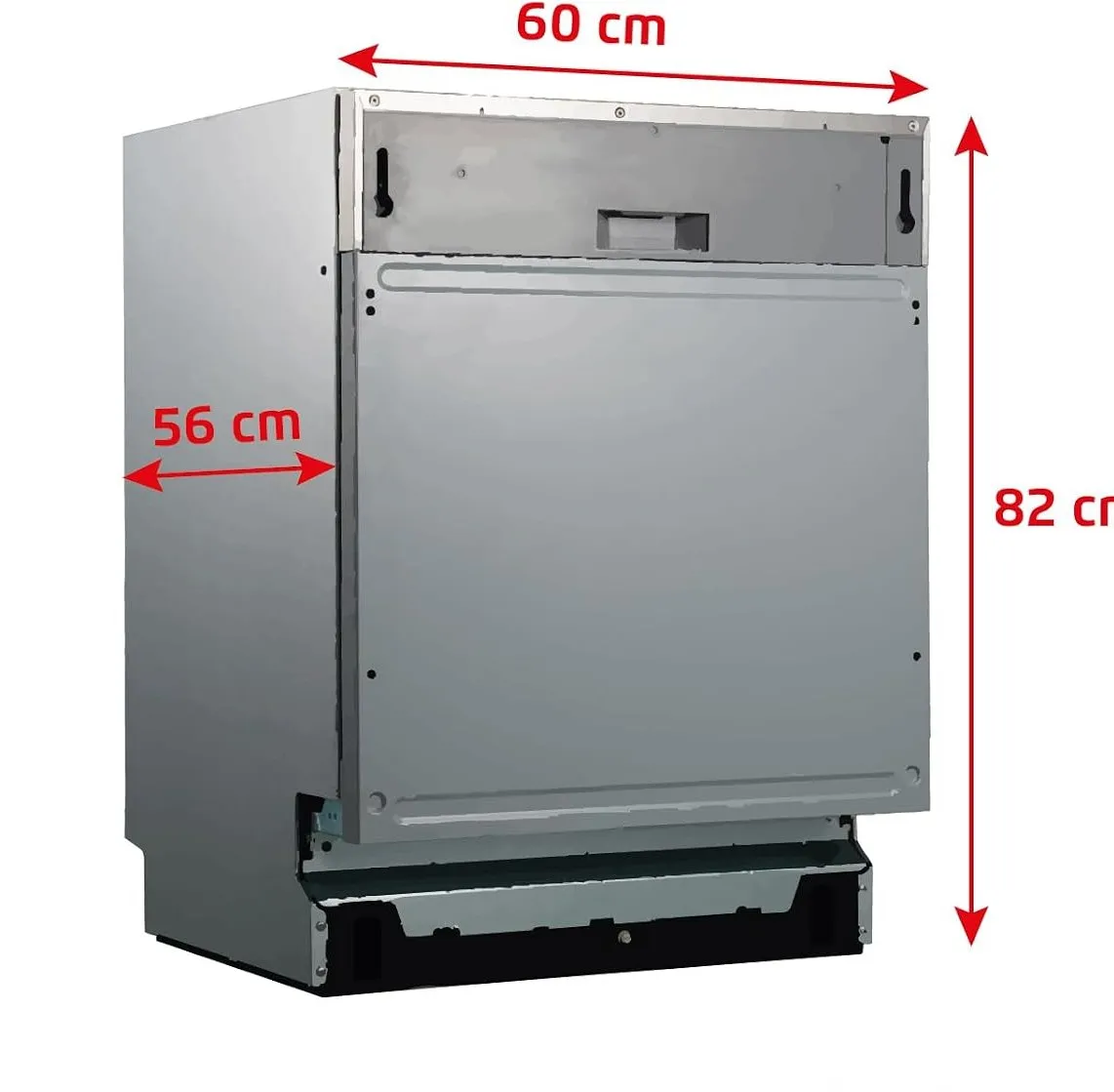 Lavavajillas Integrable Corberó CLVM9726I Clase C 15 cubiertos Inox - Imagen 3