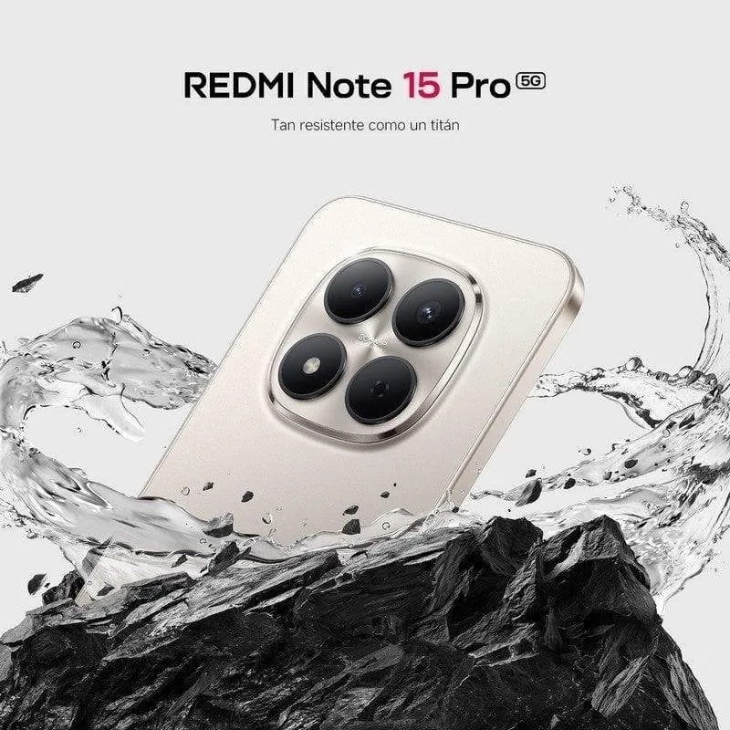 Smartphone Xiaomi Redmi Note 15 Pro 5G 8GB 256GB 6.83" en 3 colores - Imagen 4