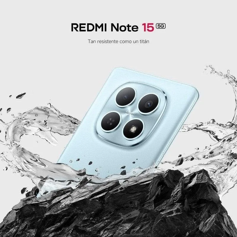 Smartphone Xiaomi Redmi Note 15 5G 8GB 256GB 6.77" en 3 colores - Imagen 5