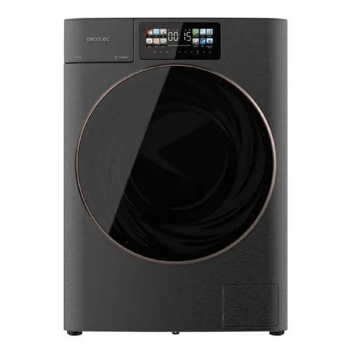Lavadora Cecotec Bolero DressCode 12950 Autodose Direct Drive 3D Steel 12Kg Clase A Gris Oscuro - Imagen 3