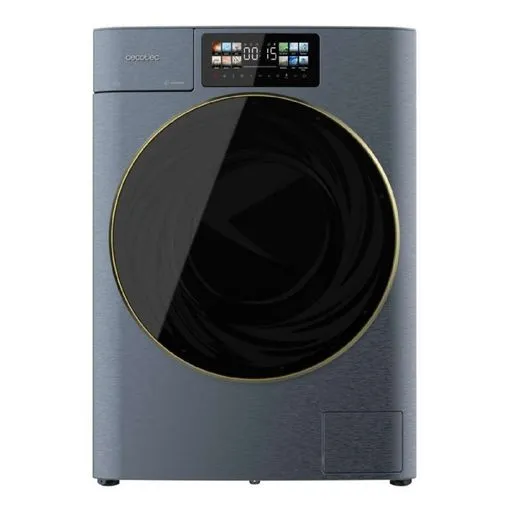 Lavadora Cecotec Bolero DressCode 12950 Autodose Direct Drive 3D Titanium 12Kg Clase A Azul Oscuro - Imagen 3