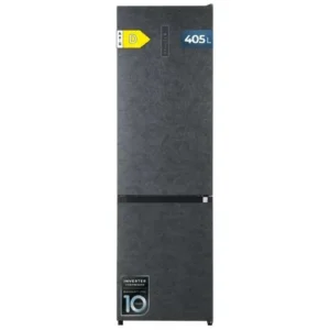 Frigorífico Cecotec Bolero CoolMarket Combi 405 WL Elite Onyx Stone 200cm 405L Clase D Gris Oscuro