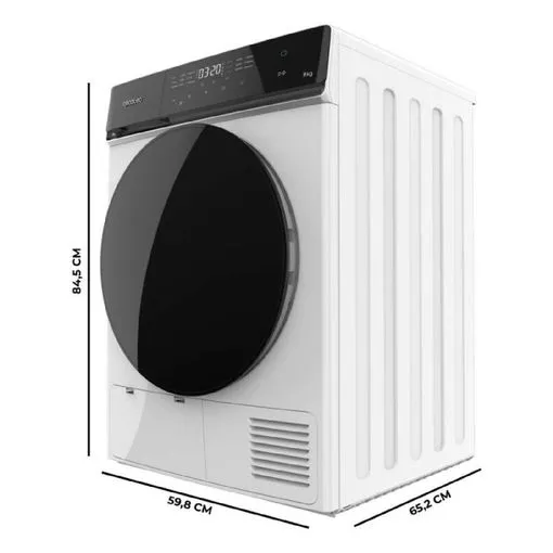 Secadora Bolero DressCode Dry 9400 Inverter 9Kg Clase C Blanco - Imagen 2