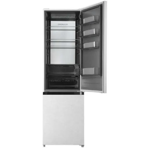 Frigorífico Cecotec Bolero CoolMarket Combi 405 WL Elite Lunar Stone 200cm 405L Clase D Gris Claro - Imagen 2