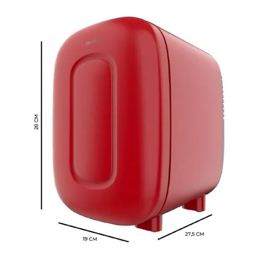 Frigorífico Mini Cecotec Bolero MiniCooling Capri Red 4L 28cm Rojo Claro - Imagen 4