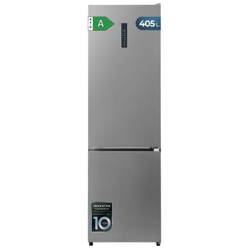 Frigorífico Cecotec Bolero CoolMarket Combi 405 WL Elite 200cm 405L Clase A Inox
