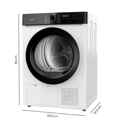 Secadora Cecotec Bolero Dresscode Dry 10180 10Kg Clase E Blanco - Imagen 2