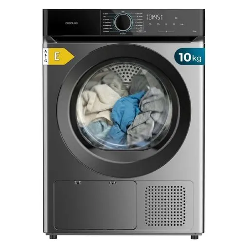 Secadora Cecotec Bolero Dresscode Dry 10180 Steel 10Kg Clase E Inox