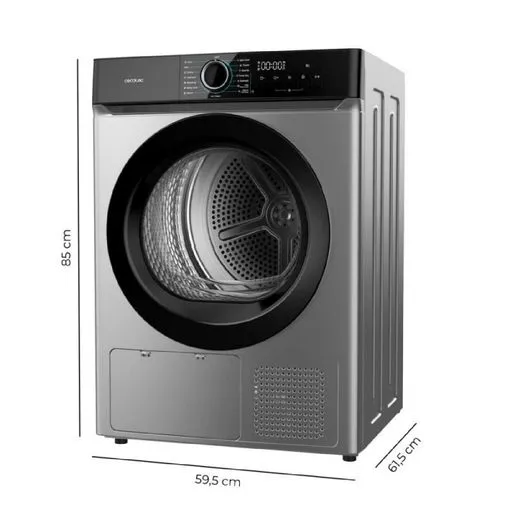 Secadora Cecotec Bolero Dresscode Dry 10180 Steel 10Kg Clase E Inox - Imagen 2