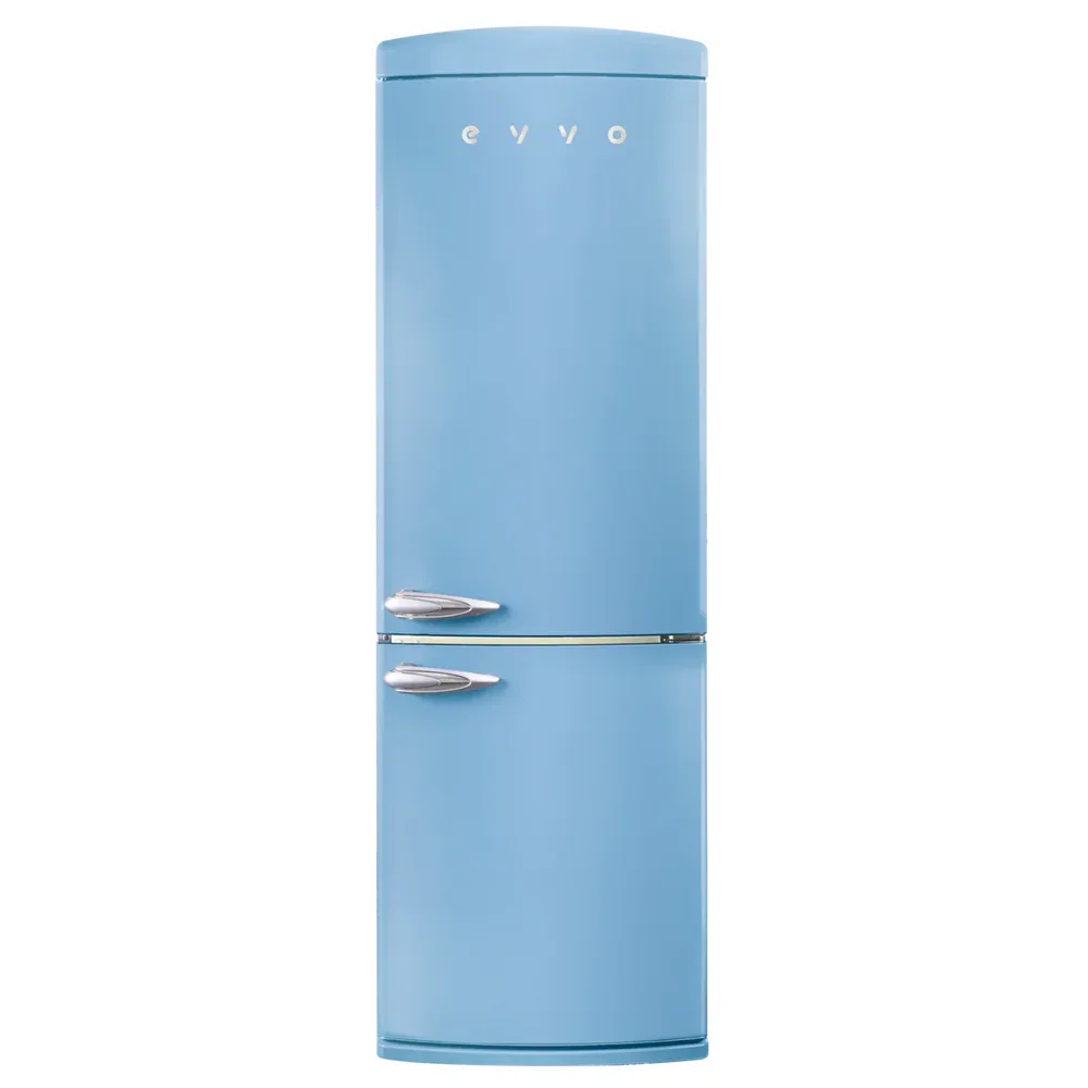 Frigorífico Combi Evvo F60BL 186cm 330L Clase E Azul Claro