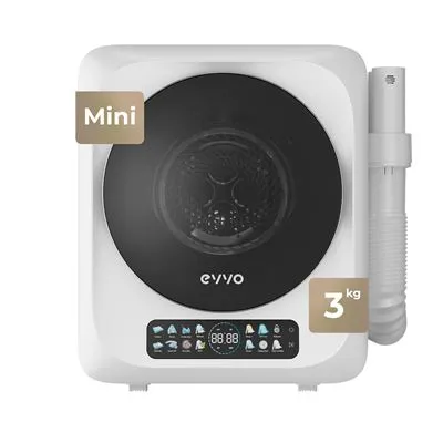 Mini Secadora Evvo S4 Plus 3Kg Clase G Blanco
