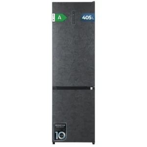 Frigorífico Cecotec Bolero CoolMarket Combi 405 WL Elite Onyx Stone 200cm 405L Clase A Gris Oscuro