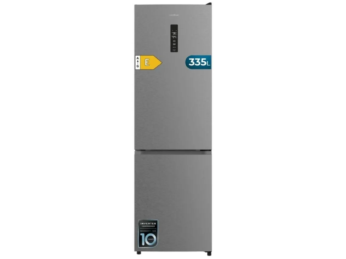 Frigorífico Cecotec Bolero CoolMarket Combi 335 195.3cm 335L Clase E Inox
