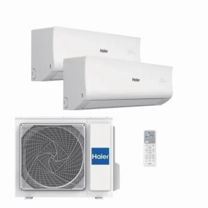 Aire Acondicionado MultiSplit Haier 2X1 TIDE-R 25+35/40 3870 Frigorías Clase A++