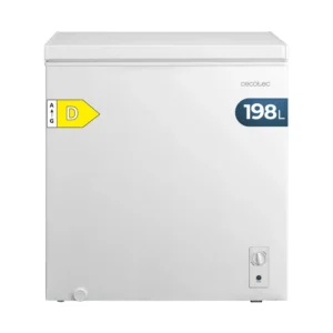 Congelador Cecotec Bolero CoolMarket Chest 198M 85cm 198L Clase D Blanco