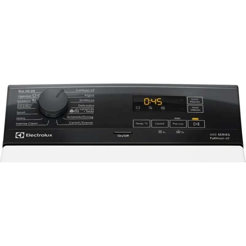 Lavadora Electrolux TE6172P1A 7Kg Clase A Blanco - Imagen 2