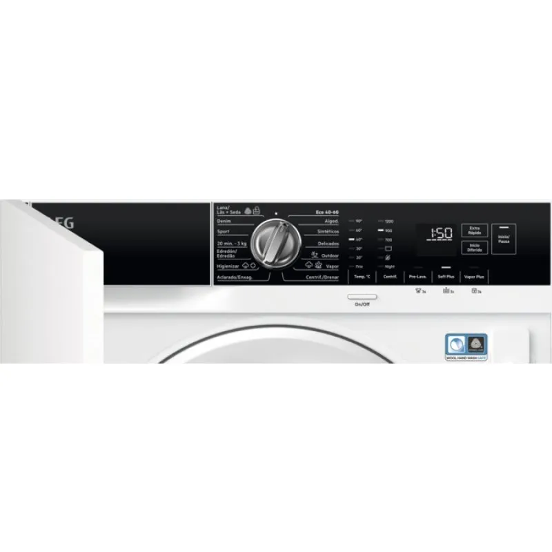 Lavadora AEG Serie 7000 LFN7G8434F 8Kg Clase B Blanco - Imagen 2