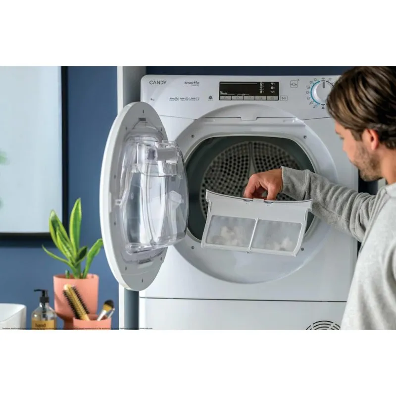 Secadora Candy CRO EH9N2TE-S Wi-Fi 9kg Clase D Blanco - Imagen 3