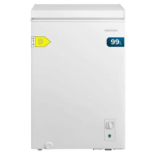 Congelador Cecotec Bolero CoolMarket Chest 99M 85.3cm 99L Clase D Blanco