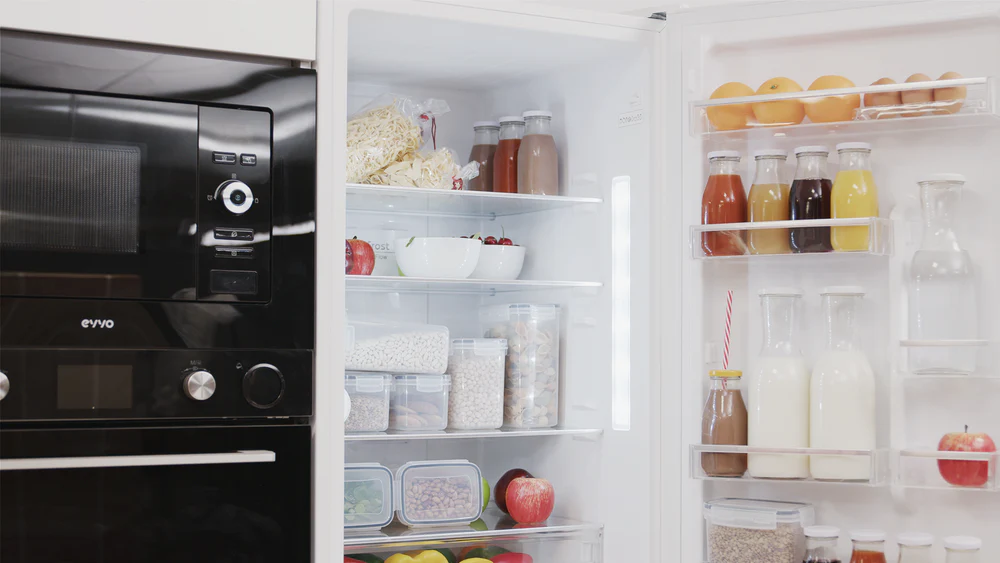 Frigorífico Combi EVVO F60DX RW 200cm 356L Clase D Inox - Imagen 2