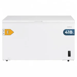 Congelador Cecotec Bolero CoolMarket Chest 418P 82.5cm 418L Clase E Blanco