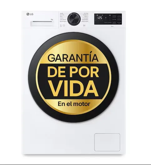 Lavadora LG 9 A F2X50S9TLB 9Kg Clase A Blanco