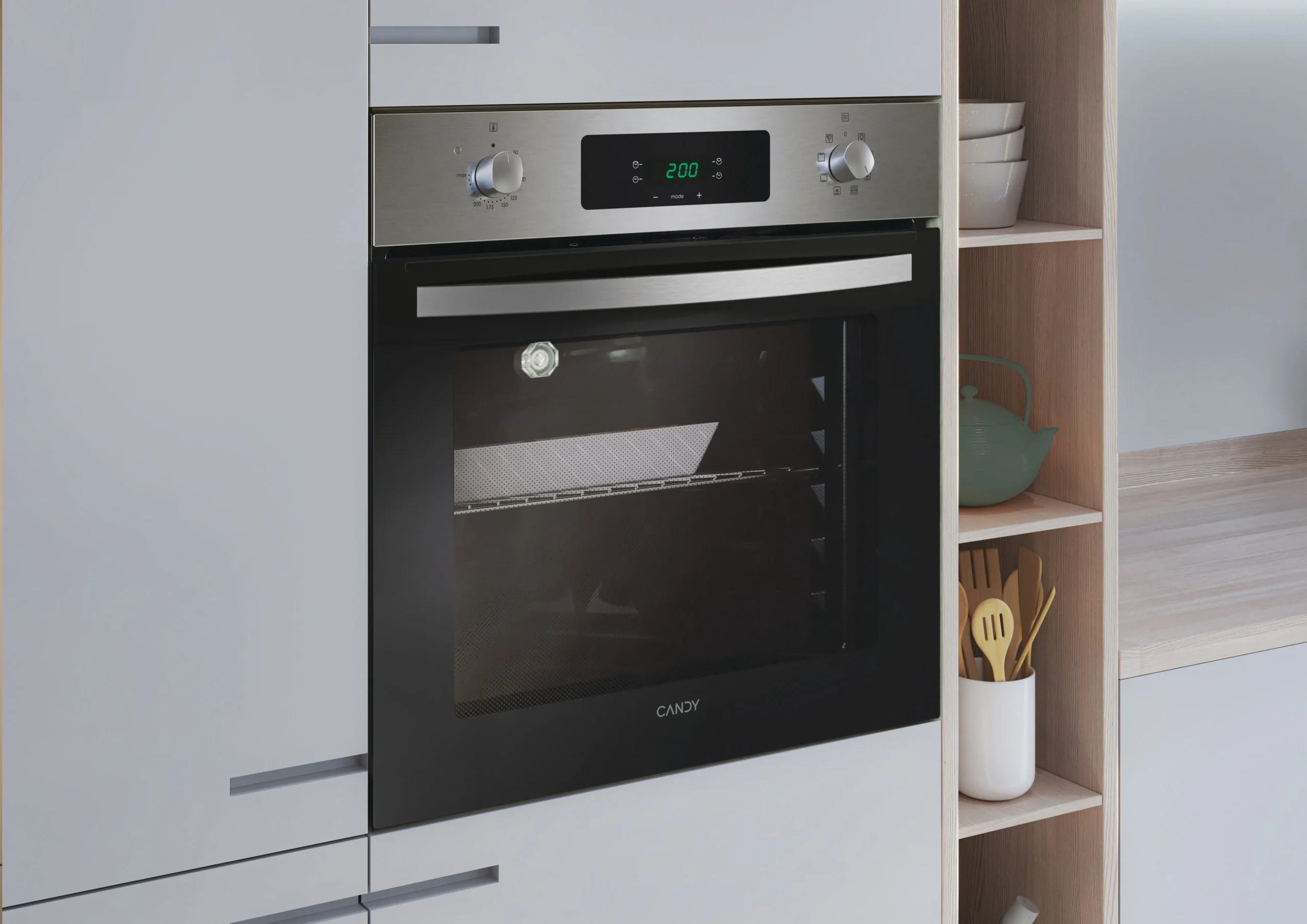 Horno Multifunción Candy FIDC X625 L 70L Negro - Imagen 2