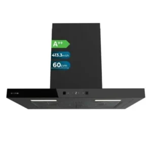 Campana Cecotec Bolero Flux TT 604400 Black Clase A++ 60cm Negro