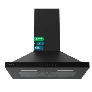 Campana Cecotec Bolero Flux PT 604400 Black Clase A+++ 60cm Negro